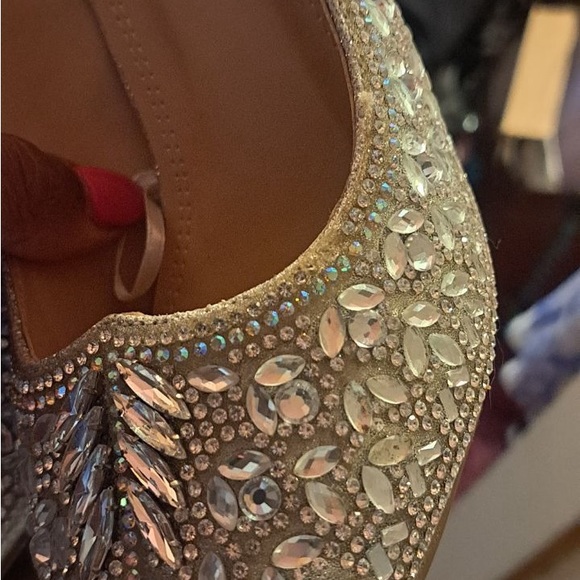 Beaded sequince heels - Picture 3 of 3